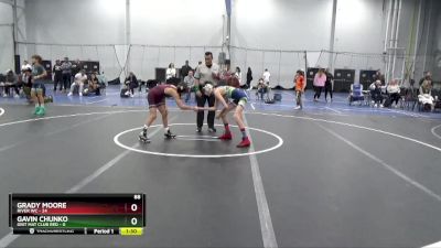 88 lbs Round 1 (6 Team) - Grady Moore, River WC vs Gavin Chunko, Grit Mat Club Red