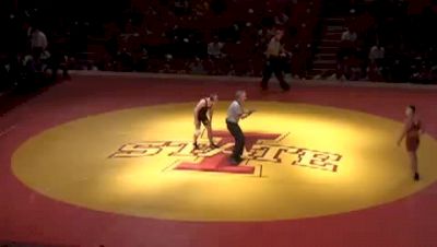 133: Daniel Dennis-Iowa (10-8 SV) Nick Fanthorpe-Iowa State