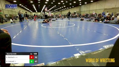 90 lbs Final - Stihl Bulloch, LWA 9U vs Karter Locust, Takedown Elite 9u