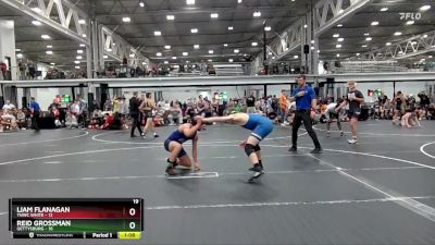 138 lbs Placement (4 Team) - Liam Flanagan, TNWC White vs Reid Grossman, Gettysburg