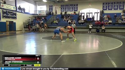 197 lbs Round 1 - Benjamin Acker, Wisconsin Club vs Jacob Steenhoek, Luther