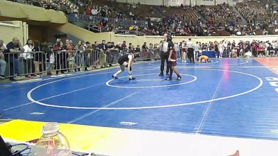 110 lbs Round Of 16 - Aaliyah Arredondo, Clinton, Ok vs Lindsey Kupp, Union Girls JH