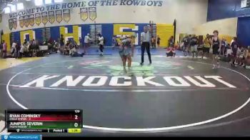 120 lbs Round 7 (8 Team) - Ryan Cominsky, Eagle Empire vs Juniper Severin, Palm Harbor