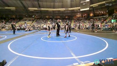 76 lbs Round Of 32 - Cooper Johnson, R.a.w. vs Armond Goree, Pin-King All Stars