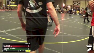 130 lbs Round 5 (6 Team) - CJ Wood, Smitty`s Barn vs Tanner Eppard, SVRWC