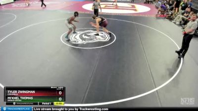 Cons. Round 2 - Tyler Zwingman, Columbus vs Mi`khel Thomas, Omaha Bryan