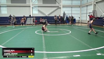 60 lbs Placement Matches (16 Team) - Chance Beal, Team Gotcha vs Gabriel Groene, Spatola Wrestling