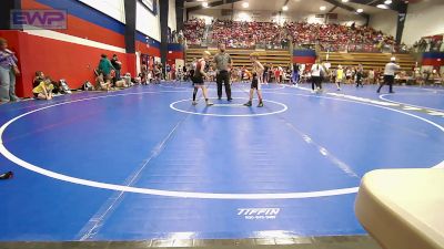 70 lbs Round Of 16 - Xylin Pennington, Henryetta Knights Wrestling Club vs Jake Potts, Wagoner Takedown Club