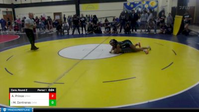 130lbs Cons. Round 2 - Mireya Contreras, Chiawana (Girls) vs Annaleia Prince, Spanaway Lake (Girls)