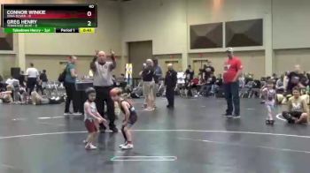 40 lbs Finals (2 Team) - Connor Winkie, Iowa Silver vs Greg Henry, Tennessee Blue