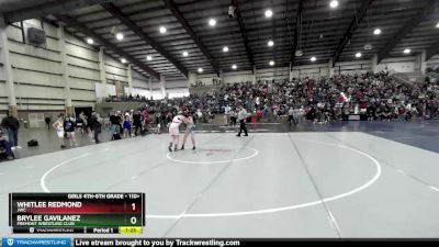 110+ Quarterfinal - Whitlee Redmond, JWC vs Brylee Gavilanez, Fremont Wrestling Club