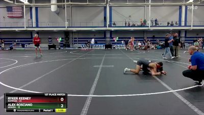 115 lbs Finals (2 Team) - Alex Rosciano, Kraken vs Ryker Keeney, Rampage