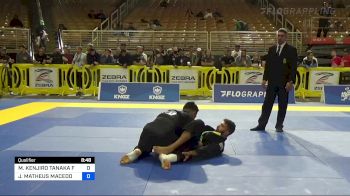 MARLON KENJIRO TANAKA FAGUNDES vs JOSÉ MATHEUS MACEDO DE LIRA LUNA 2022 Pan Jiu Jitsu IBJJF Championship