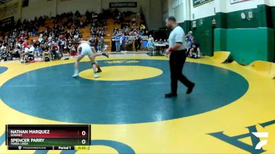 145 lbs 3rd Place Match - Spencer Parry, Yorba Linda vs Nathan Marquez, Downey