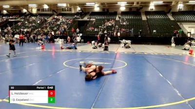 90 lbs 1st Place Match - Quint Copeland, Bennett Wrestling Club vs Luke Holzbauer, Wagner