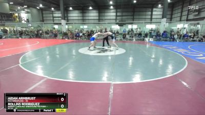 175 lbs Round 1 (4 Team) - Aidan Armbrust, FCA WRESTLING vs Rollins Rodriguez, NORTH CAROLINA WRESTLING FACTORY - BLUE