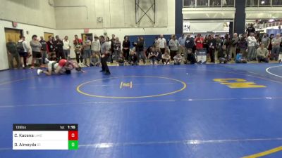 139 lbs R-32 - Colin Kacena, Lake Highland Prep-FL vs Donny Almeyda, St. Joseph Regional-NJ