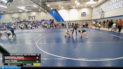 68 lbs Quarterfinal - Faith Young, Champions Wrestling Club vs Alexandra Maiolo, Sons Of Atlas Wrestling Club