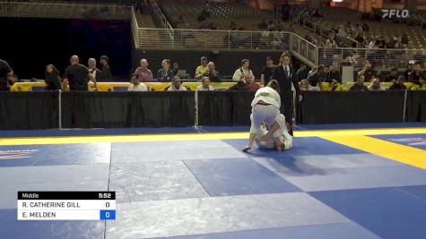 REBECCA CATHERINE GILL vs EMILY MELDEN 2024 Pan Jiu Jitsu IBJJF Championship