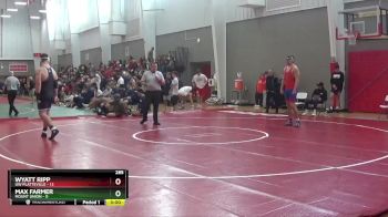 285 lbs Finals (2 Team) - Wyatt Ripp, UW Platteville vs Max Farmer, Mount Union