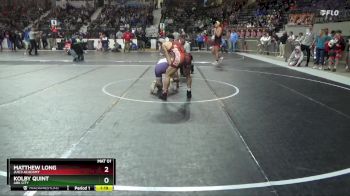 120 lbs Semifinal - Kolby Quint, Ark City vs Matthew Long, Juic3 Acad3my