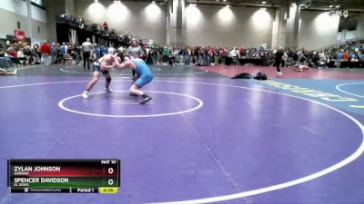 175 lbs Cons. Round 6 - Spencer Davidson, El Reno vs Zylan Johnson, Harrah