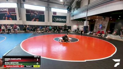 140 lbs Cons. Round 2 - Owen Radcliffe, Texas vs Ryan Newton, Texas Elite Wrestling Club