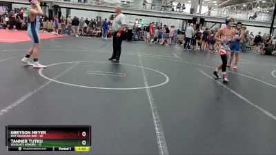 130 lbs Round 3 (6 Team) - Tanner Tutku, Vougar`s Honors vs Greyson Meyer, Mat Assassins Red