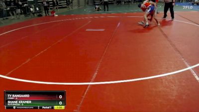 115 lbs Semis & 1st Wrestleback (8 Team) - Ty Rangaard, Canby vs Shane Kramer, Hutchinson