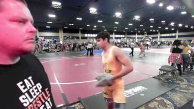 138 lbs Consolation - Sergio Gomez, Sunkist Kids Monster Garage vs Troy Kinlicheenie, Slivercreek Scrappers