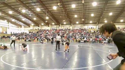 101 lbs Champ. Round 2 - Angel Marquez-Santiago, Granger vs Ian Schoenfeld, Syracuse