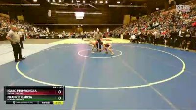 5A - 120 lbs Champ. Round 1 - Frankie Garcia, Bonner Springs vs Isaac Phimvongsa, Salina Central