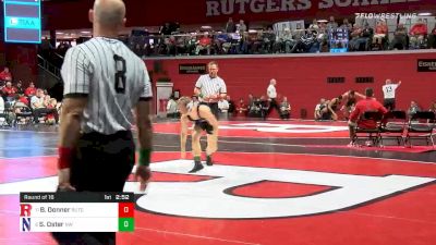 165 lbs Prelims - Brett Donner, Rutgers vs Shayne Oster, Northwestern