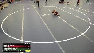 Cons. Round 2 - Mason Brockway, Summit Wrestling Academy vs Jude Mergen, Minnesota