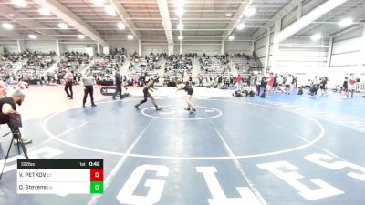 132 lbs Consi Of 32 #1 - Victor PETKOV, CT vs Quinton Stevens, GA