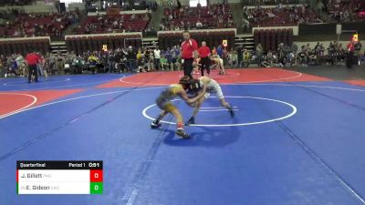 62 lbs Quarterfinal - Eli Gideon, Cody Wrestling Club vs Jayden Gillett, Powell Wrestling Club