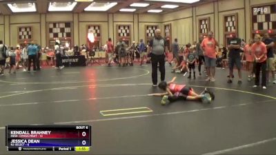 66 lbs Round 3 (4 Team) - Kendall Brahney, MGW- Citrus Fruit vs Jessica Dean, NJ-Select