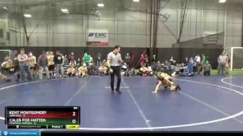 80 lbs Round 4 (6 Team) - Caleb Poe-Hatten, Montana Maroon vs Kent Montgomery, Iowa Red