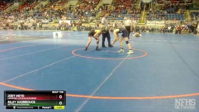 113 lbs Cons. Round 2 - Joey Heyd, LaMoure-Litchville/Marion vs Riley Hasbrouck, Hettinger/Scranton