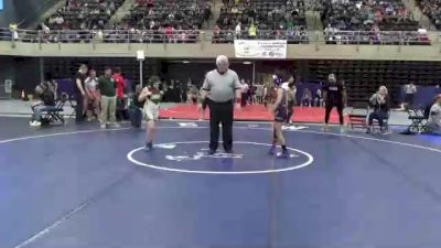 84 lbs Quarterfinal - Mia Williams, Virginia Beach, VA vs Emerie Callan, Greene, NY