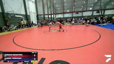 120 lbs Cons. Round 3 - Jameson Bradford, WA vs Gabriel Ingraham, CA