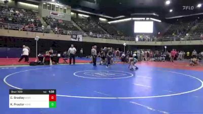 115 lbs Consi Of 8 #2 - Caden Bradley, Waverly, NY vs Kowen Proctor, Ashburn, VA