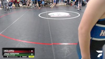 98 lbs Round 1 - Jack Lovell, Cascade Mat Club vs Jonah Monckton, Hillsboro Mat Club