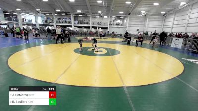 86 lbs Quarterfinal - Jason DeMarco, Overcomer Training Center vs Rj Souliere, Hamma Shack