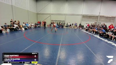 160 lbs Round 1 (8 Team) - Evan Martinez, Florida vs Colin McAlister, Kansas Red