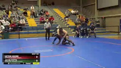 197 lbs Cons. Round 3 - Victor Moore, Simpson University (Calif.) vs Jacob Potts, Vanguard University (Calif.)