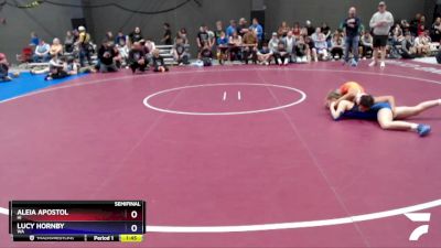 115 lbs Semifinal - Aleia Apostol, HI vs Lucy Hornby, WA