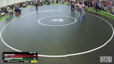 150 lbs Semifinal - Leonardo Salzano, Centennial vs Jhmai Boyd, Basic