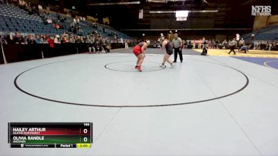 235 lbs Semifinal - Hailey Conley, Olathe North vs Gracie Orr, Valley Center
