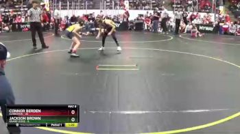 92 lbs Semis & 1st Wrestleback (8 Team) - Jackson Brown, Grand Ledge vs Connor Berden, Clarkston